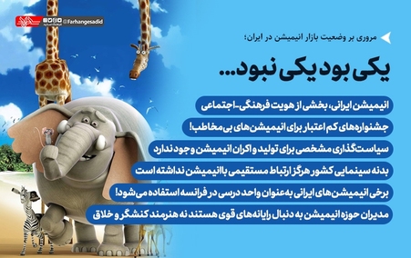 مروری بر وضعیت بازار انیمیشن در ایران