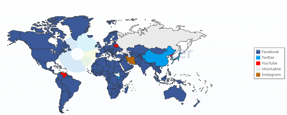 ایران، تنها کشوری که در آن، «اینستاگرام» محبوبترین شبکه اجتماعی است ایران، تنها کشوری که در آن، «اینستاگرام» محبوبترین شبکه اجتماعی است