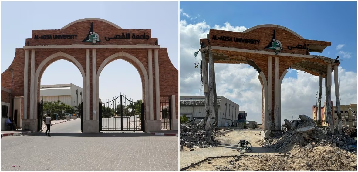 تلاش دانشجویان و تعهد اساتید در غزه
