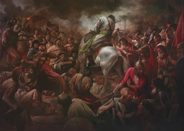 عرش بر زمین افتاد
