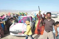 برگزاری عروسی به صرف گلوله و کرونا