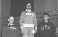 غلامرضا با مدال&zwnj;هایی درون سینه