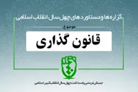 دستاورد&zwnj;های انقلاب اسلامی در حوزه &laquo;قانون گذاری&raquo;